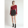 Lilian Knit Sweater, Brick Red