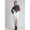 Emma Split Skirt, Off-White